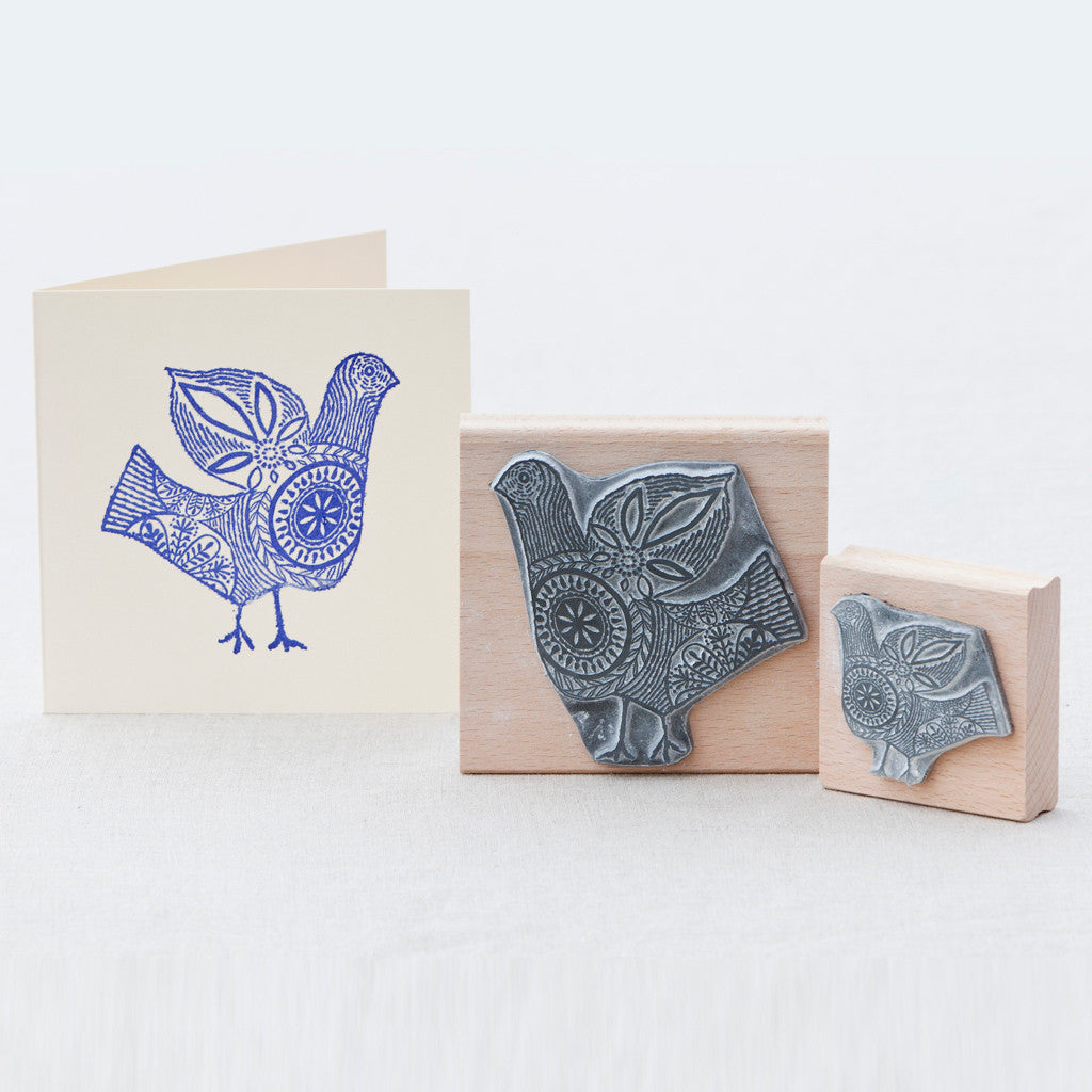 Stitch Bird Rubber Stamp - Noolibird