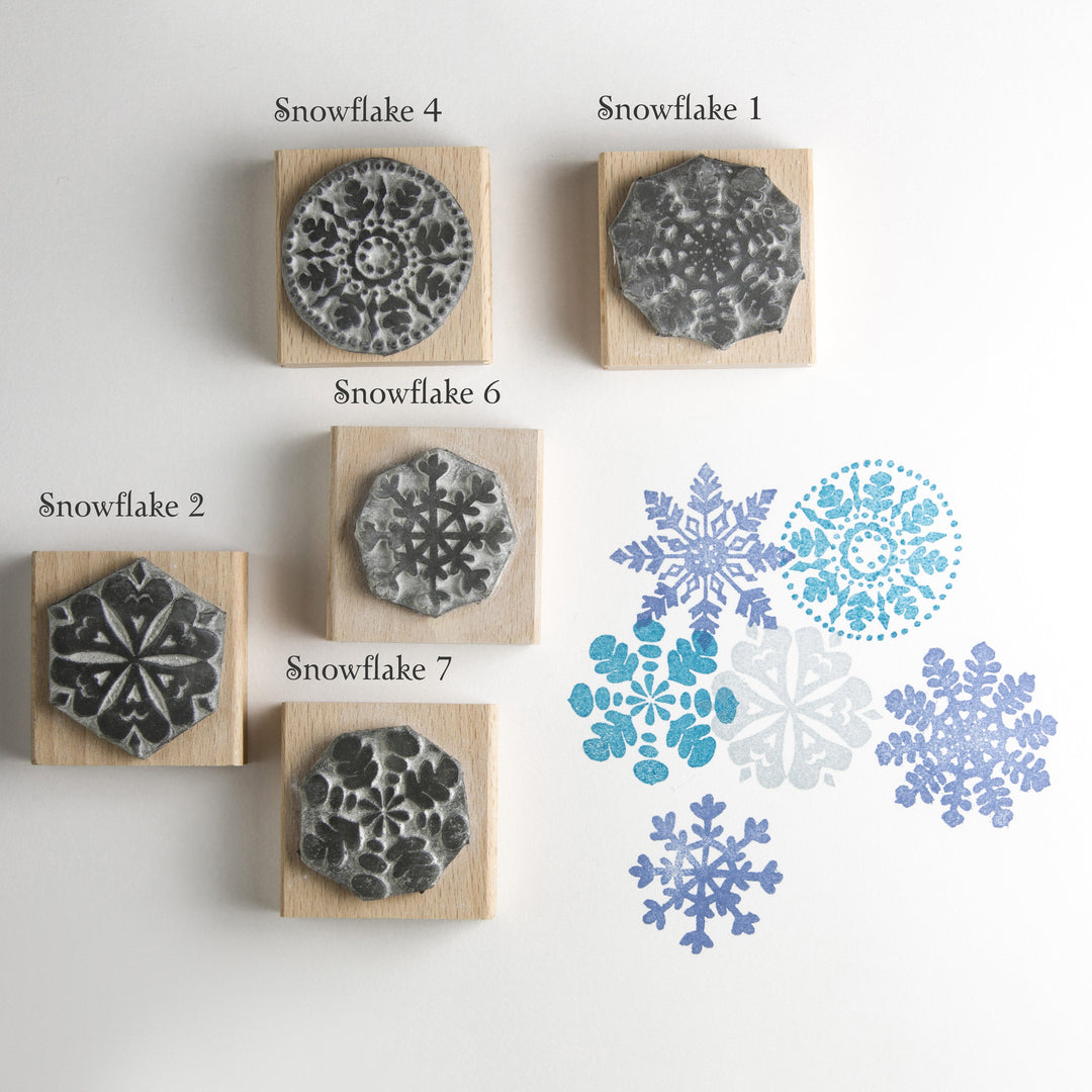 Snowflake Stamps - Noolibird