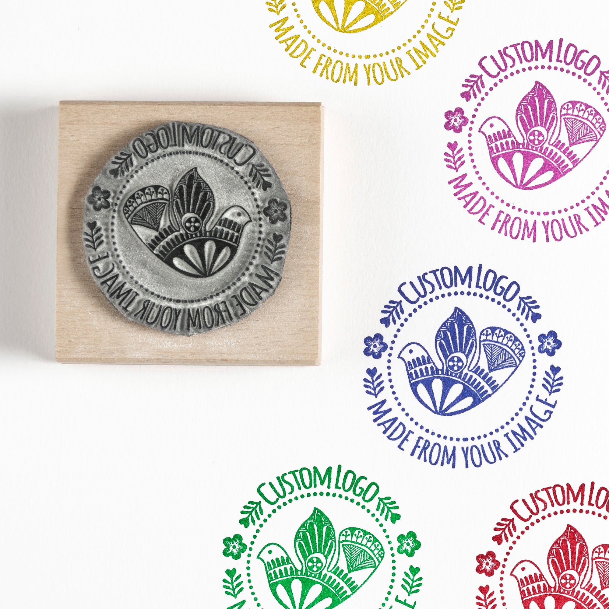 Custom logo stamps