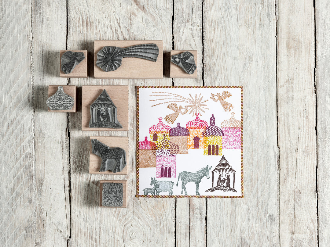 Nativity Rubber Stamps - Noolibird