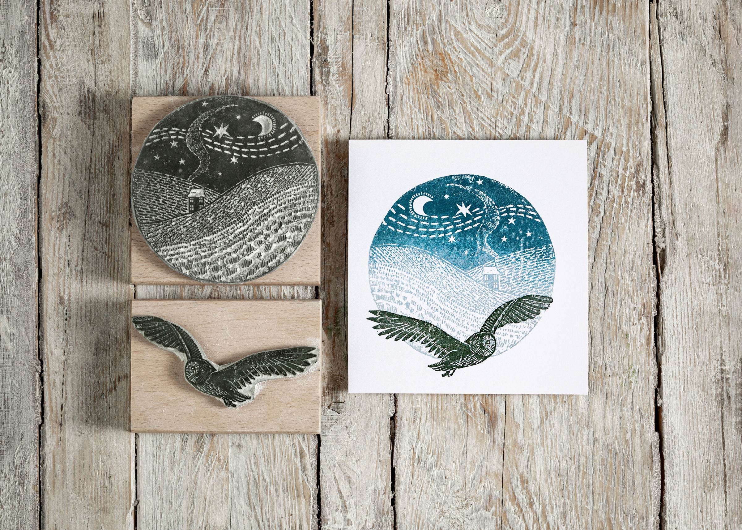 Craft Rubber Stamps, Christmas Rubber Stamps, Stamps for card making –  Noolibird