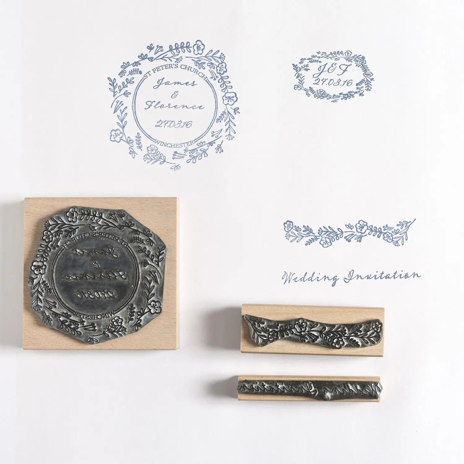 Custom wedding invitation stamp 60 photos - Astyledwedding.com