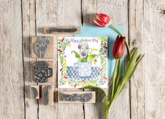 Mother's Day Rubber Stamps - Noolibird