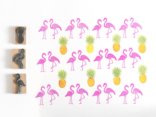 Pineapple Rubber Stamp - Noolibird