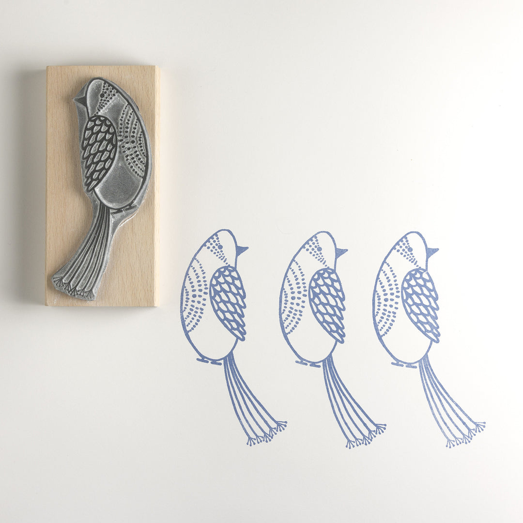 Percy Rubber Stamp - Noolibird
