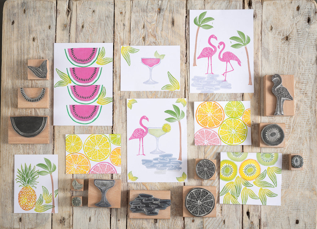 Kiwi and Pips Rubber Stamps - Noolibird